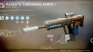 Destiny 2 Randy's Throwing Knife Ritual Quest Complete