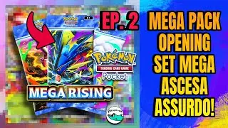 IMPERDIBILE! LA SECONDA PARTE DEL MEGA PACK OPENING DI MEGA ASCESA È SENZA SENSO! Pokemon TCG Pocket