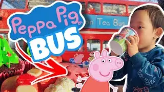 Theo's Peppa Pig Bus Tour Around London - Unforgettable Experience!