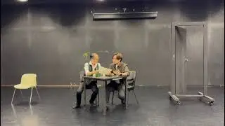 Yvan and Marc conversation from Art by Yasmin’s Reza playwright