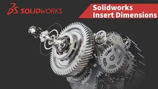 7-6 Inserting Dimensions - Solidworks Tutorials