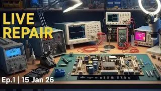 Live Electronics Repair Ep.1 | Circuit Fix | 15 Jan 2026