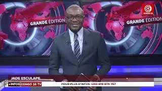 CONGO 26 TELEVISION: GRANDE EDITION DU JOURNAL DU MARDI 9  DECEMBRE  2025 AVEC JADE MBIANGO