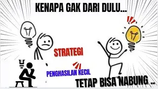 PENGHASILAN KECIL TAPI TETAP BISA MENABUNG ! INI TIPS STRATEGINYA ! Mindset Keuangan