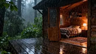 Relaxing Rainfall for Anxiety Relief | Calming Sleep Ambience
