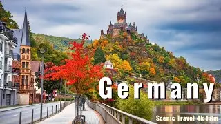 Germany / Perfect Country in 4k Movie with Background Folklore Music