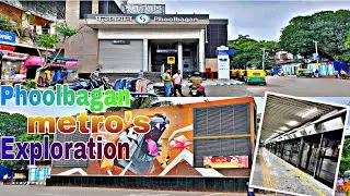 Phoolbagan metro station opening ||kolkata metro|| metro  rail blog||🚆