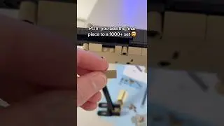 POV: you add the final piece to a 1000+ set 🤯 #lego #weapon #military