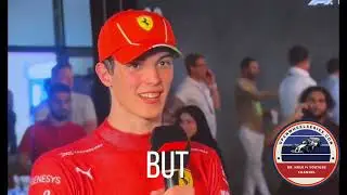 Ollie Bearman Post-Race Interview After Taking P7 in His Formula 1 Debut
