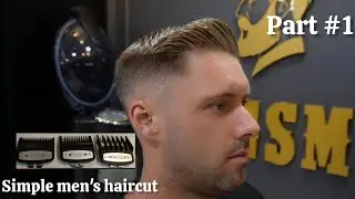 How to start cutting hair tutorial using 3 guard only!