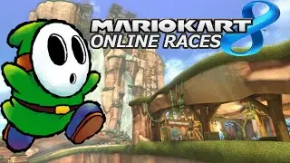 Mario Kart 8 Online Races with Green Shy Guy