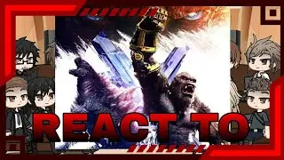 MV Humans react to Godzilla x Kong the new empire Part 2 || Gacha club
