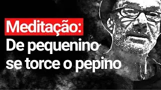 #Ep280 - Meditação: De pequenino se torce o pepino | Um Monge na Cidade