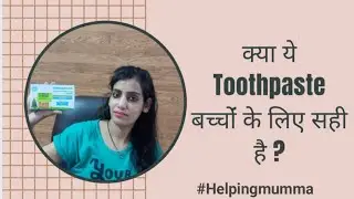 Natural Toothpaste for kids | Mamaearth berry blast toothpaste | Mamaearth | @helpingmumma