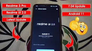 Realme 3 Pro F.04 Update Realme UI 2.0 Latest Security Patch New Changes | BhushanDroid