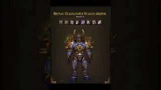 Brutal Gladiator's Scaled Armor - Draenei Paladin