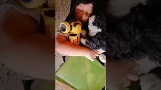 Baby unique sleeping style ll baby sleeping with toys nd books #shorts #youtubeshorts