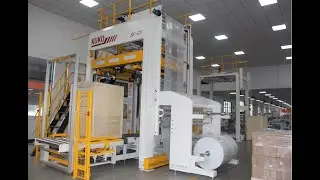 KUKO Mineral Bags Hooding Wrapper Machine for Various Heights Pallets