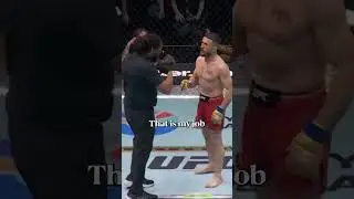 When Sean O&rsquo;Malley&rsquo;s coach, Tim Welch, was back to his old tricks against Merab 🫣😅 #UFC323