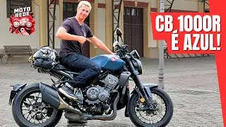 Nova CB1000R 2024 BLACK EDITION é azul? Eu explico!