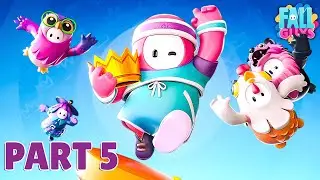 FALL GUYS July 2024 Fame Pass Gameplay Walkthrough - PART 5 | Knockout & Squads