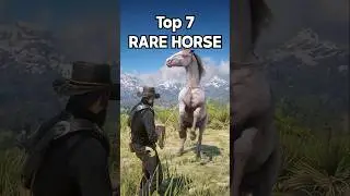 7 RARE Horse You Must OWN - RDR 2 #rdr2 #shorts