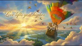 Kittens&rsquo; Magical Hot Air Balloon Ride 🎈🐱 | Mama Cat&rsquo;s Sky Rescue Story #mama cat balloon rescue