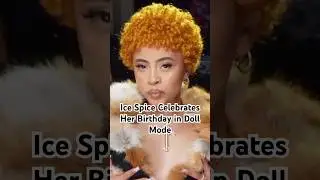 Ice Spice Celebrates Her Birthday in Doll Mode 🎂🔥 | Fans Can&rsquo;t Get Enough #hollywoodbuzz
