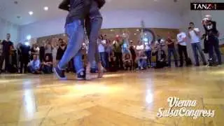 Conny & Dado&acute;s Kizomba Demo, Vienna Salsa Congress 2014