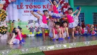 Múa Tạm Biệt Búp Bê, trường MN An Hữu