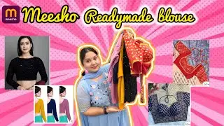 READYMADE BLOUSE HAUL I| MEESHO BLOUSE HAUL II Cotton blouse ,Strechable & Occasion wear Blouse Haul
