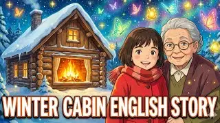 The Girl and the Mountain Spirit: A Cozy Winter Story 🏔️✨ (Full English Narrative)