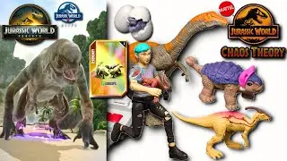 D REX, SMOOTHIE & MORE!! Jurassic World Rebirth Games & Jurassic World Chaos Theory Dino Toys
