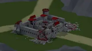 keva plank destruction : castle
