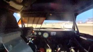 Jamie Schirm Stuart Speedway 8 18 13 stock car feature front cam