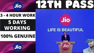 🚀 Jio Work From Home Job 📱 | Freshers & Housewives | 12th Pass 🎓 | Pan India 🇮🇳