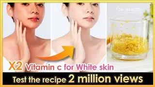 DIY Vitamin C oil & Orange Peel, Skin Whitening, Anti-Aging, Glow, Lightten Dark Spots & Blemishes