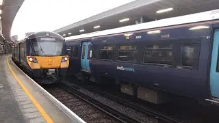 Southeastern Railway - Class 376 & Class 707 - at London Bridge Stn - Platforms 7 & 8 - 15/01/2026