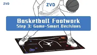 Basketball Footwork Step 3: Game-Smart Decisions-ZVD Basketball Training Mat #basketballtraining
