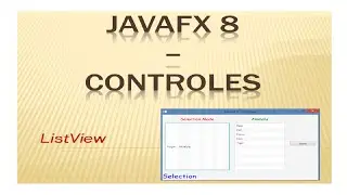 JavaFX 8 Tutorial - ListView - #17 Español