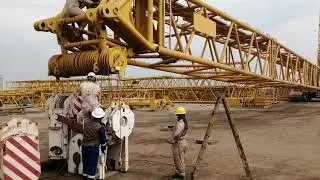 Reeving CC2800-1 crane double hook block