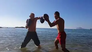 Boxing training camp holiday with coach Shahab in punchcamp Spain