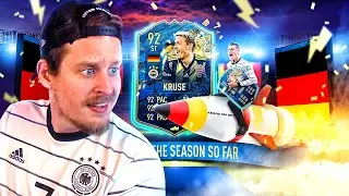 THIS CARD IS NUTS! 92 TEAM OF THE SEASON KRUSE PLAYER REVIEW! FIFA 20 Ultimate Team