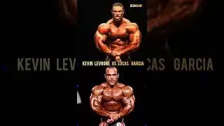 Kevin levrone VS Lucas Garcia - Most Muscular Pose Comparison