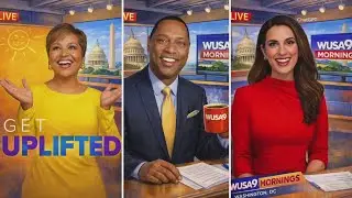 ChatGPT makes cartoon versions of the WUSA9 Mornings crews