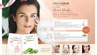 Pro White sheet Mask with Advance Anti-Wrinkle & Nourishing Sheet Mask with Collagen ।।  Aloe