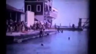 Curacao Badplaats Jan Thiel in 1970