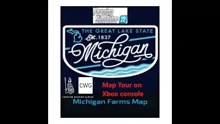 FS22, Michigan Farms Map by Taylorfarms + SaltyShorty