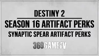 Destiny 2 Season 16 Artifact Perk Showcase - Synaptic Spear Artifact Perks - Season of the Risen
