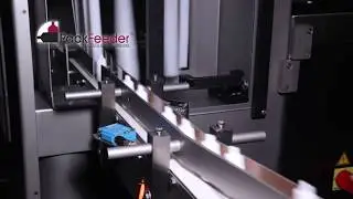Unscrambler machine for eye drops full bottles PackFeeder MICRA 250